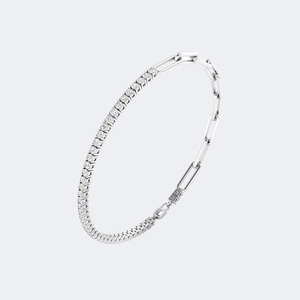Pulsera de Tenis de Lujo en Plata 925 con 1.51 Quilates de Circonita Cúbica Redonda con Engaste de Puntas, Estilo Clásico de Diamante Brillante, Joyería de Boda, Regalo - Product Image 4