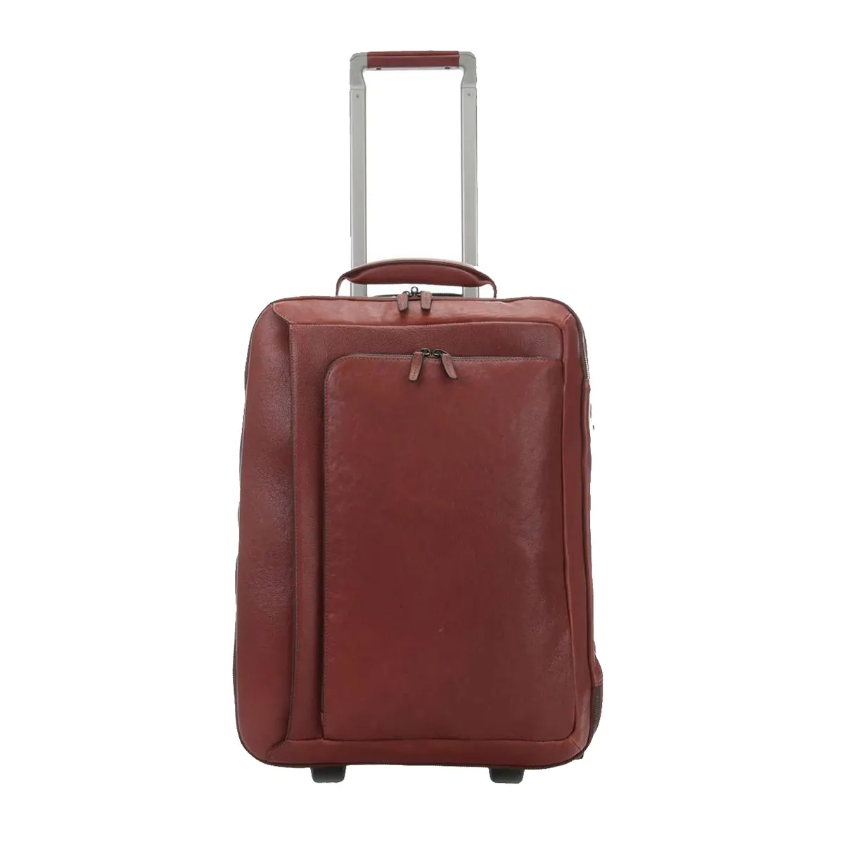Best Selling High Quality Light Weight Cowhide Leather Trolley Bags OEM Service Long Life Durable OESM Service Trolley Bags