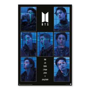 Diseño Moderno de Póster de BTS para Uso en Pared - Product Image 4
