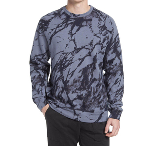 Sudaderas estampadas de alta calidad para hombre, sudaderas de ropa de calle con logotipo personalizado, sudaderas estampadas mezcladas de algodón a la moda callejera - Product Image 6
