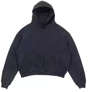 Jersey de invierno de algodón de 480gsm para hombre, Sudadera CON CAPUCHA DE CALIDAD 100% algodón cálido polar bordado Technics cuello con capucha sólido - Product Image 6