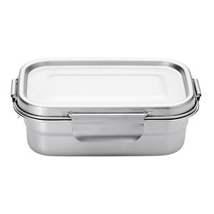 White Lunch Box 0.75L Deep Food <b>Storage</b> <b>Container</b> - Product Image 1