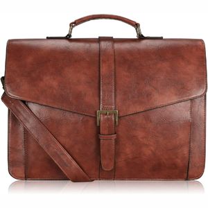 Offre spéciale sac de bureau en cuir véritable pour hommes sac en cuir de haute qualité pour affaires OEM avec logo personnalisé - Product Image 1