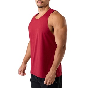 เสื้อกล้ามแฟชั่นแขนกุดสำหรับฤดูร้อน สีพื้น เหมาะสำหรับออกกำลังกายกลางแจ้ง ทรงหลวม ใส่ได้ทั้งชายและหญิง คุณภาพสูง เสื้อยิม - Product Image 2