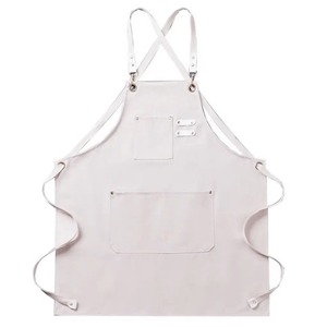 Vente chaude Réglable Coton Logo Personnalisé Toile Outil Tablier Imperméable Machine De Cuisine Tabliers Graphiques pour Travail Fleuriste Jardin - Product Image 4