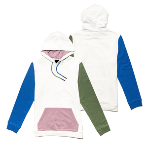 Sweat à capuche en coton polaire multicolore pour hommes, sweats grande taille à la mode pour l'hiver, nouvelle collection - Product Image 4