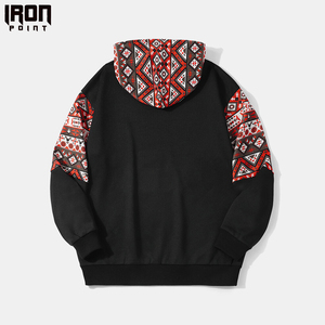 Top vente en gros de sweats à capuche de haute qualité pour hommes 100% coton à manches longues sweats à capuche surdimensionnés personnalisés - Product Image 2