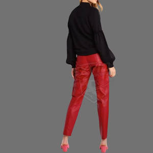 Pantalones de Cuero para Mujer, Nuevo Modelo, Más Vendidos, Precio Razonable, Oferta - Product Image 2