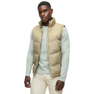 Vestes sans manches pour hommes, coupe ajustée, fermeture éclair intégrale, haute qualité, design personnalisé, collection hiver 2026, style décontracté, vente en gros - Product Image 1