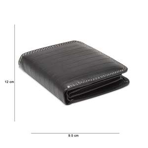 Nuevo diseño logotipo personalizado RFID bloqueo piel de vaca cuero de grano completo regalo billetera Crazy Horse hombre billetera de cuero genuino - Product Image 5