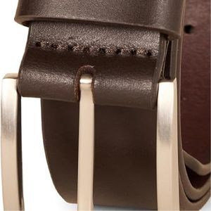 Nuevo cinturón de cuero con hebilla de Pin para hombre de estilo único 2025, cinturones de cuero informales de negocios a la moda - Product Image 2