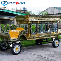 Limousines funéraires/beau cercueil moderne blanc calèche funéraire cheval corbillard à vendre