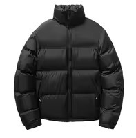 Chaqueta Acolchada con Capucha para Hombre, Ligera, Resistente al Agua, Abrigo de Invierno, Chaqueta de Nieve Plegable, Ropa de Abrigo Informal para Exteriores, Talla XL - Product Image 5