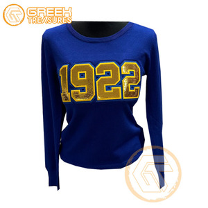 Sweat-shirt à capuche en molleton de coton écologique brodé personnalisé de haute qualité Sigma Gamma Rho Automne/Hiver pour femmes - Product Image 2