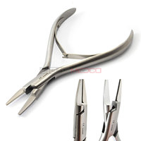 Lujoso kit de podología de acero inoxidable en caja para eliminación de uñas encarnadas, limas de uñas, alicates, elevadores y curetas