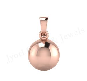 2025 nueva llegada Simple elegante sólido 925 plata esterlina bola encanto colgante joyería mínima con chapado brillante Navidad nuevo regalo - Product Image 5