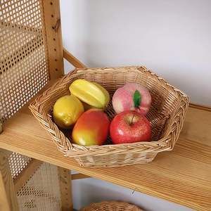 Grand panier rond en corde de jute avec support en bois de manguier, tissé à la main, écologique, rangement par des artisans indiens - Product Image 4