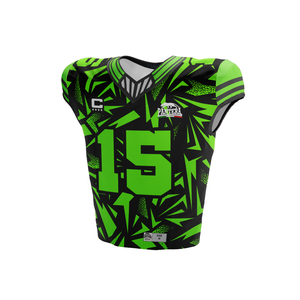 OEM ODM Promotion d'usine à des prix abordables Chemise pour jeunes de haute qualité Maillot de collège personnalisé Maillot de football drapeau américain - Product Image 3