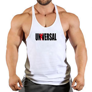Camiseta Deportiva sin Mangas para Hombre, para Gimnasio, Ejercicio Muscular, Ecológica, de Spandex/Poliéster, Alta Calidad, con Logotipo Personalizado, al por Mayor - Product Image 5