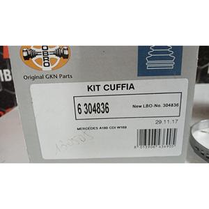 KIT AURICOLARI MERCEDES Classe A W169 3a Serie (04>08) 6304836 Benzina - Product Image 3