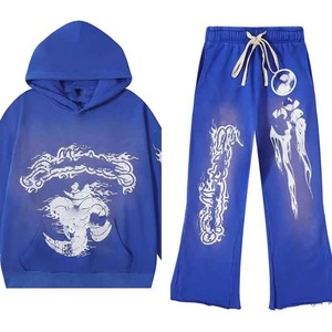 Chándal Deportivo de Entrenamiento para Hombre, Ajuste Cómodo, Logotipo Personalizado Impreso, Peso Pesado, Deportes de Invierno, Entrenamiento Personalizado, Ecológico - Product Image 3