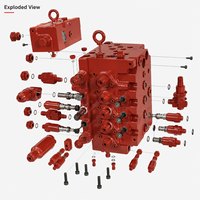 Nouvel ensemble de soupape de commande principale 31N6-18000 pour excavatrice R210-7 R210LC-7 R210W-7, pièces de rechange hydrauliques