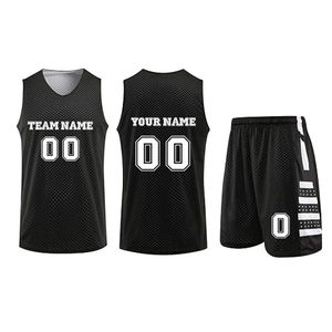 Pantalones Cortos de Baloncesto Sublimados Personalizados al por Mayor, sin Mangas, 100% Poliéster, Último Diseño, Secado Rápido, Transpirables - Product Image 4