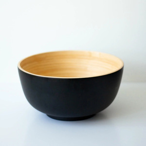 Juego de cuencos de fibra de bambú giratorios en espiral para uso doméstico y en restaurantes cuencos seguros para alimentos naturales hechos a mano - Product Image 4