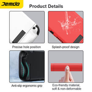 Jemdo Grip Design 软壳适用于 <span class=keywords><strong>2</strong></span> TPU 保护套 舒适加高手柄游戏机多用途 - Product Image 5