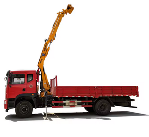 Grúa Articulada Hidráulica de 3 Toneladas Montada en Camión, Equipo de Elevación para Construcción - Product Image 4