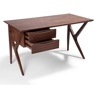 Hiện Đại Sang Trọng Cổ Cổ Điển Tùy Chỉnh Sồi Đứng Bàn Chất Lượng Cao Tự Nhiên Bằng Gỗ Nghiên Cứu Bàn Ngăn Kéo Nhà Văn Phòng Ăn Uống - Product Image 3