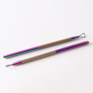 Herramienta profesional para el cuidado de las uñas de acero inoxidable, removedor de cutículas, cuchilla precisa, recortador de cutículas, empujadores de cutículas de acero inoxidable - Product Image 2