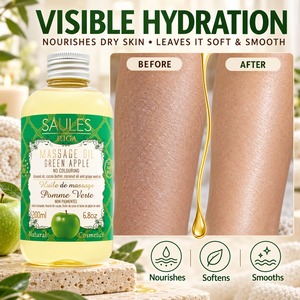 Aceite Corporal de Masaje Herbal 100% Natural de Marca Privada Europea, 200 ml, Vegano, Orgánico, con Aceite de Semilla de Uva, Almendras y Coco, Hidratante para la Piel - Product Image 4