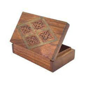 Decorative Carving Brown Hand Carved Modern Style Jewellery <b>Box</b> Wood Crafts Carved Wooden Boxes Storage Gifts - Product Image 1