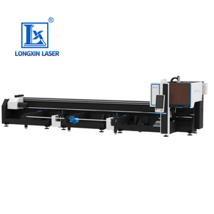 Machine de découpe laser à fibre de tube en acier Machine de découpe laser de tube CNC Machine de découpe laser de haute précision pour tube de tuyau en métal - Product Image 1
