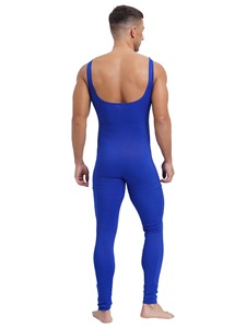 Hommes Sexy rayonne Fitness lutte Singlet hommes gilet body combinaison pour vêtements actifs et sport intimes sous-vêtements vêtements de nuit - Product Image 2