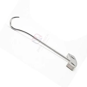 Herramienta de Manipulación Ósea Ortopédica |   Gancho Quirúrgico para Huesos de Una Sola Punta Hecho de Acero Inoxidable Alemán de Alta Calidad - Product Image 6