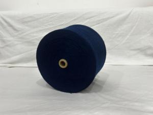 เส้นด้ายโพลีเอสเตอร์ผสมเส้นใยโพลีเอสเตอร์แบบหวีย้อม52:48สำหรับถักบนกรวยวงแหวนปั่นด้ายเดี่ยว24/1ชิ้น - Product Image 6