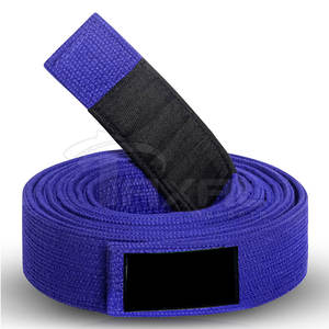 Venta al por mayor ligero BJJ Pearl Weave cinturones con diseño único precio bajo accesorios de artes marciales - Product Image 1