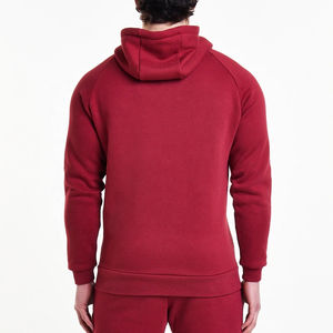 เสื้อกันหนาวมีฮู้ดแขนยาวผ้าฝ้าย100% ซิปตรงกับกางเกงจ็อกเกอร์ - Product Image 6