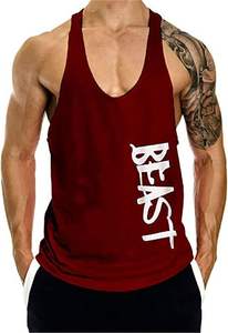 O-neck <b>Gym</b> Clothing Bodybuilding Breathable <b>Vests</b> Cotton <b>Men</b> Sleeveless Tank Top Solid <b>Vest</b> Undershirts Tank Top 2026 - Product Image 2