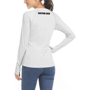 เสื้อตกปลาแขนยาวระบายอากาศได้ดี แห้งเร็ว ป้องกันรังสียูวี SPF UPF 50 ผลิตจากโพลีเอสเตอร์ทนทาน สำหรับทุกเพศ - Product Image 2