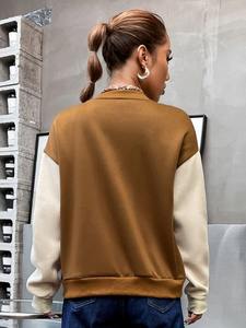 Chaqueta Varsity Ligera para Mujer, Talla Grande, Nueva Colección 2026, OEM, Tejido Transpirable, Estilo Casual - Product Image 3