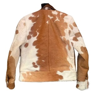 Men's High Quality Custom PU Leather <b>Canvas</b> <b>Jacket</b> with Front Logo Best Selling Solid Color Casual Wear for Winter - Product Image 5