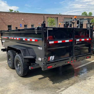 Remolques PJ 2025 7x14 14K 3 pies 7 Toneladas 14000 #   Remolque Telescópico de Alta Seguridad y Durabilidad con 1 Año de Garantía - D14K7143TP - Product Image 1