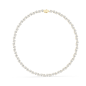 สร้อยคอเพชรแล็บโกรว์ 14.289 กะรัต ความใส VVS-VS เพชร CVD ในทอง 18KT, 14KT  ทองคำสีชมพู, สีเหลือง, สีขาว หรูหรา - Product Image 6