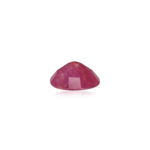 พลอยสีแดงทรงเหลี่ยม/ทรงกุหลาบ/ทรงอ็อกทากอน ขนาด 3.43 กะรัต เจียระไนแบบมรกต ผลิตในห้องปฏิบัติการผ่านการอบความร้อน - Product Image 2