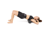 Coussin de rouleau en mousse PU légère, imperméable, recouvert de cuir, en tissu non tissé à mémoire de forme, pour équipement sportif et fitness sain