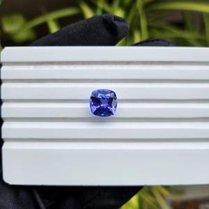 Pierre de Tanzanite Taillée en Coussin de 4,50 Carats, Gemme de Tanzanite AA, Pierre de Tanzanite Facettée Naturelle Propre aux Yeux pour la Fabrication de Bijoux - Product Image 4