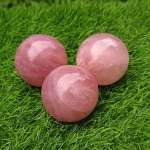 Wholesale Luxury Carved Rose Quartz Sphere Home Decoration Wedding Occasions <b>Crystal</b> Stone Model Buddhism Favored Hot Selling - Product Image 3